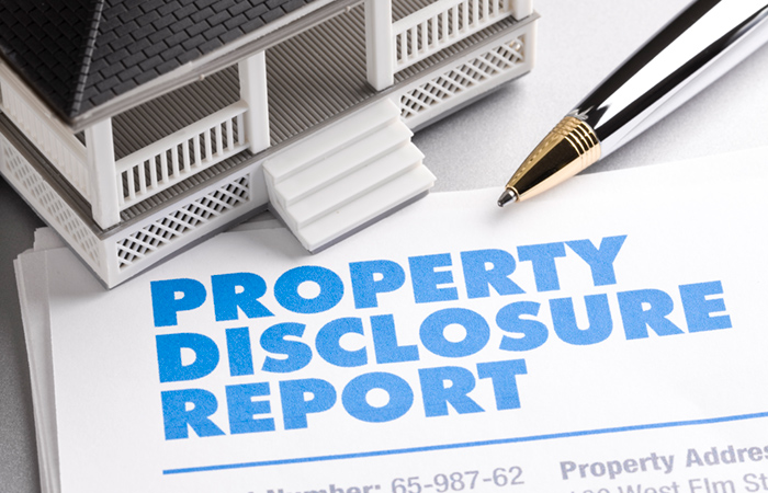 Property disclosure report